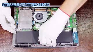 Kingsener B31N1535 Laptop Battery Installation For ASUS ZenBook UX310 UX310UA