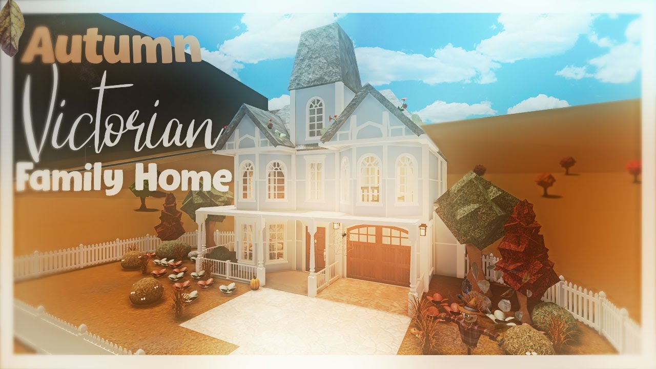 Victorian House Bloxburg Speed Build