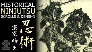 Authentic Historical Samurai & Ninja Scrolls & Densho | Ninjutsu, Ninpo, Bujutsu, Budo