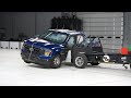 2023 Ford F-150 crew cab updated side IIHS crash test