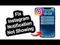 How to Fix Instagram Notifications Not Working