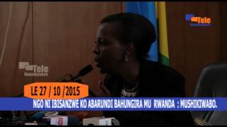 NGO N'IBISANZWE KO ABARUNDI BAHUNGIRA MU RWANDA : MUSHIKIWABO