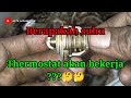 Cara gampang cek thermostat Honda sonic/cbr/supra Gtr masih normal atau sudah rusak