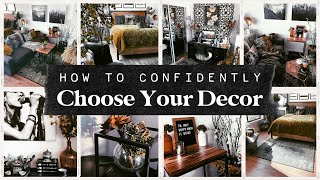 How to Choose Your Apartment Decor When There Are SO MANY Options