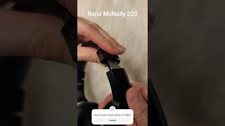 Testing Rand McNally 220 for noises #truckdriver #bluetooth #truck #speaker #randmcnally #220 #ASMR