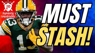 25 MUST STASH PLAYERS for 2024 Dynasty Fantasy Football | Dynasty Roundtable LIVE!