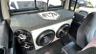 Amazing Subwoofer System Install \u0026 BASS Demo