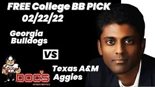 College Basketball Pick - Georgia vs Texas A&M Prediction, 2/22/2022 Best Bets, Odds & Betting Tips