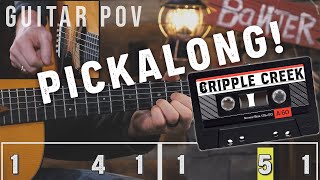 Cripple Creek: PickAlong Virtual Jam Guitar POV!