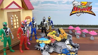 人形劇Puppet show【騎士竜戦隊リュウソウジャー】リュウソウジャー版笠地蔵,Power Rangers Dino Fury