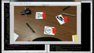 Machine Vision Using Image Moments Computed in Matlab