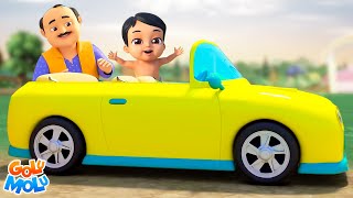 Lalaji Ki Gaadi, लालाजी की गाड़ी, Kukdoo Koo + Golu Molu Hindi Nursery Rhymes for Kids