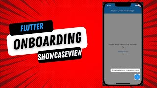 Flutter Onboarding using ShowCaseView