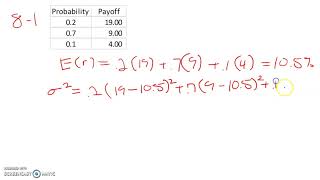 CFIN6 Problem 8 1