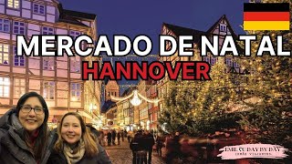 Mercado de Natal de Hannover na Alemanha