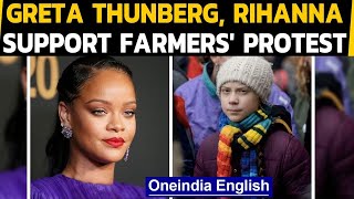 Greta Thunberg and Rihanna tweet in support of farmers' protest: What did they say| Oneindia News