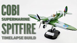 COBI Supermarine Spitfire Mk. VB Time Lapse Build