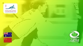 Australia v China - Women - Round Robin - Pacific-Asia Curling Championships 2018