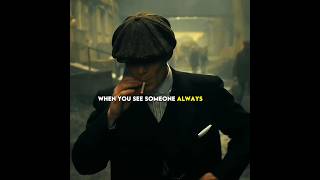 WHEN YOU SEE SOMEONE ALWAYS CALM ~ THOMAS SHELBY || QUOTES #shorts #quotes #peakyblinders