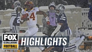 Abu Sama III GOES OFF for 276 rushing yards and THREE TDs in Iowa State's victory | CFB on FOX