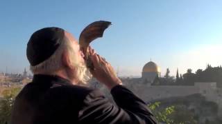 Jerusalem Shofar at Sunrise - amazing video from Ari Werth -