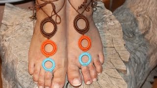 Sandals bare feet! barefoot sandals / No.2