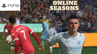 FIFA 22 PS5 - online seasons gameplay