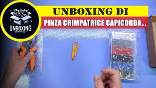 Pinza Crimpatrice Capicorda Set, Pinza Crimpatrice Kit di 1900 Puntalini - Esagonale