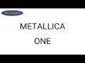 Metallica - One Drum Score