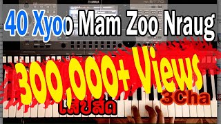 40 xyoo mam zoo nraug Version 2021 KARAOKE ເສບສົດ instrumental