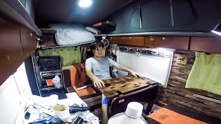 The unfortunate part of Japanese camper vans and making it comfortable!