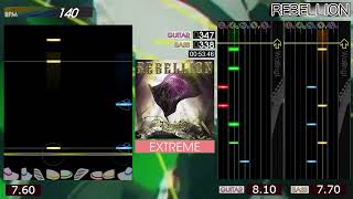 GITADORA / REBELLION - EXTREME (GITADORA HIGH-VOLTAGE)