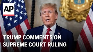 Trump speaks on Supreme Court ruling restoring him to 2024 ballot (full speech)
