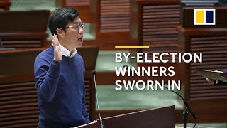 By-election winners sworn in to Hong Kong’s Legislative Council