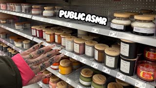 Public ASMR | Tapping, Scratching, Fabric Sounds, Camera Scratching, Crinkles