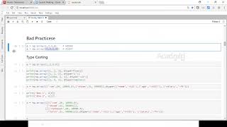 NumPy Python Tutorial Part 1 | NumPy and Pandas Tutorial | NumPy Tutorial | NumPy Introduction rvY