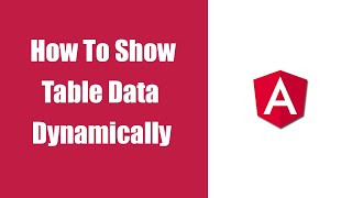How To Add Data Dynamically In A Table In Angular || Angular || Angular Tutorial || Angular Course