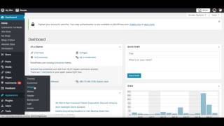 FDOM: Adding a Text Widget to Wordpress