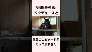 【 競馬 】ドウデュース(武豊)の雑学⑤ 【 競馬の雑学 】【 ウマ娘 】 #競馬 #雑学 #ドウデュース #ウマ娘 #shorts