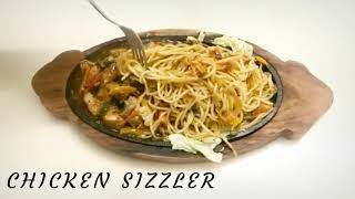 Easy Chicken Sizzler at home l Chicken Sizzler with Noodles l Restaurant Style Sizzler