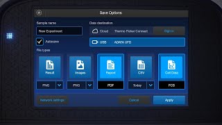 How to save your data on Countess 3 Automated Cell Counters