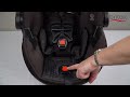 how to secure a child in a britax infant car seat