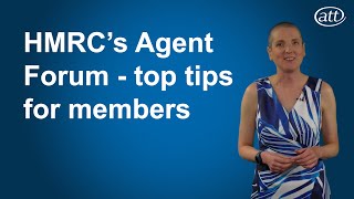 HMRC's Agent Forum - top tips for members