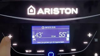 Ariston one Kombi kullanımı