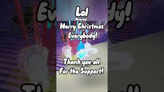 Merry Christmas Everyone! (Thanks for the Support!) #fisch #roblox #christmas #thanks