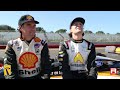 bryan and colton herta s magical day driving a cart indy car