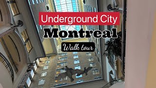 Exploring Montreal Underground City | RESO Virtual Tour, Quebec Canada