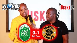 Amazulu 0-1 Kaizer Chiefs | Much Better, We Missed Nurkovic | Machaka