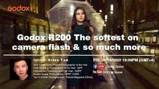 Godox R200-The softest on camera flash \u0026 so much more