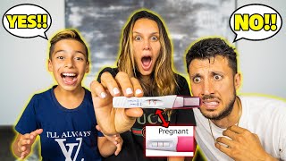 We're Having ANOTHER BABY!!? **Live Pregnancy Test** | The Royalty Family